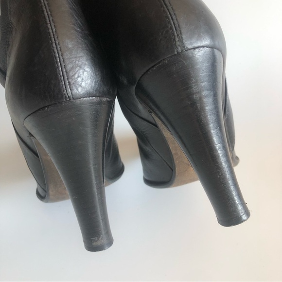 Nine West Leather Pull On Knee High Boots - Picture 8 of 16
